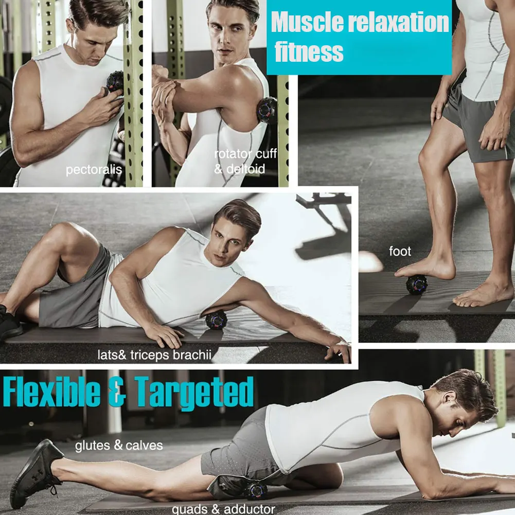 4 Speed High Intensity Vibrating Massage Ball for Fitness Yoga Muscle Relief Treatment N66
4 Speed High Intensity Vibrating Massage Ball for Fitness Yoga Muscle Relief Treatment N66