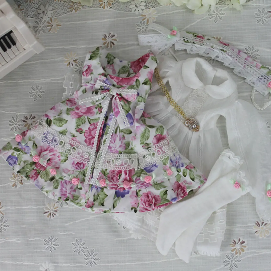 Pastoral Printed Gauze Dress for 1/3 1/4 BJD Dolls fashion diy dolls accessories - Red (No Doll)
Pastoral Printed Gauze Dress for 1/3 1/4 BJD Dolls fashion diy dolls accessories - Red (No Doll)