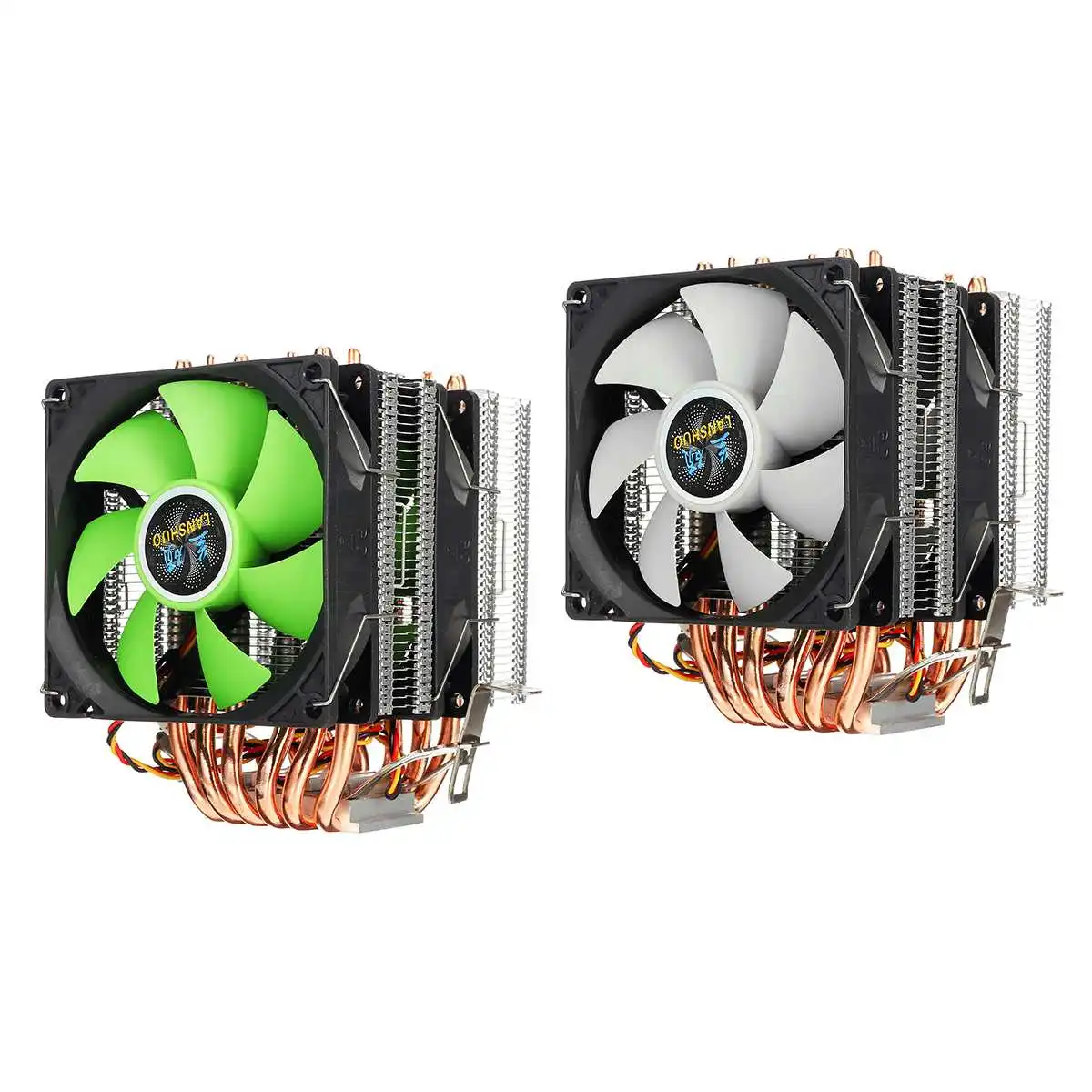 6 heat-pipes CPU Cooler Radiator Cooling 3PIN Dual Fan Computer PC Case Fans For LGA 1150/1151/1155/1156/1366/775 For HUANANZHI
6 heat-pipes CPU Cooler Radiator Cooling 3PIN Dual Fan Computer PC Case Fans For LGA 1150/1151/1155/1156/1366/775 For HUANANZHI