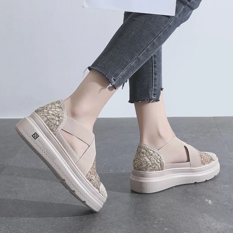 Fashion Women Flats White 2021 Spirng Summer Outdoor Walking Female shoes Breathable
Fashion Women Flats White 2021 Spirng Summer Outdoor Walking Female shoes Breathable