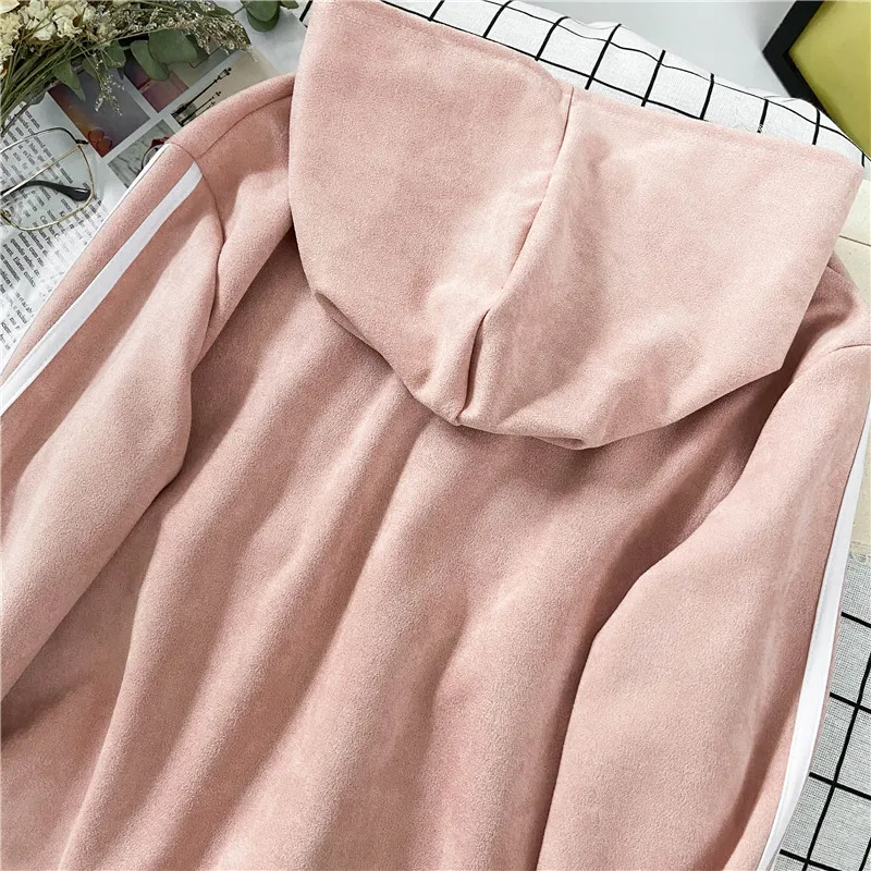 Exercise Hooded Coat Women's Autumn Spring New Versatile Casual Loose Corduroy Short Top Ins Fashion
Exercise Hooded Coat Women's Autumn Spring New Versatile Casual Loose Corduroy Short Top Ins Fashion