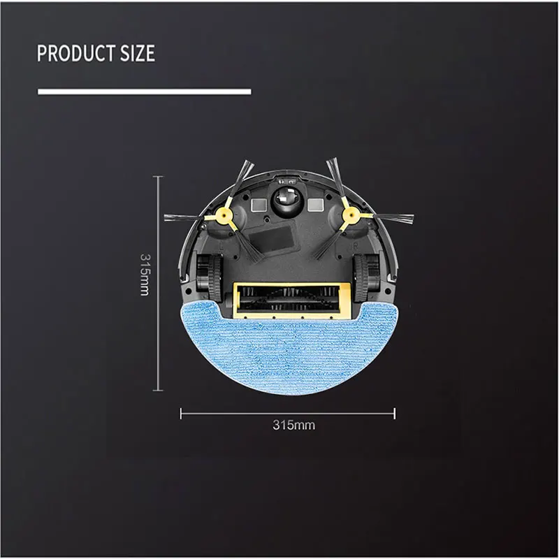 IMASS A3S Robot Vacuum Cleaner Powerful Suction For Camera Navigation Various Cleaning Mode With APP Control Auto Charge Mopping
IMASS A3S Robot Vacuum Cleaner Powerful Suction For Camera Navigation Various Cleaning Mode With APP Control Auto Charge Mopping