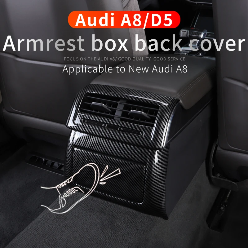 For 18-22Year Audi a8 accessories D5 Modification Interior Decoration Back row Anti kick pad Armrest box back cover decoration
For 18-22Year Audi a8 accessories D5 Modification Interior Decoration Back row Anti kick pad Armrest box back cover decoration