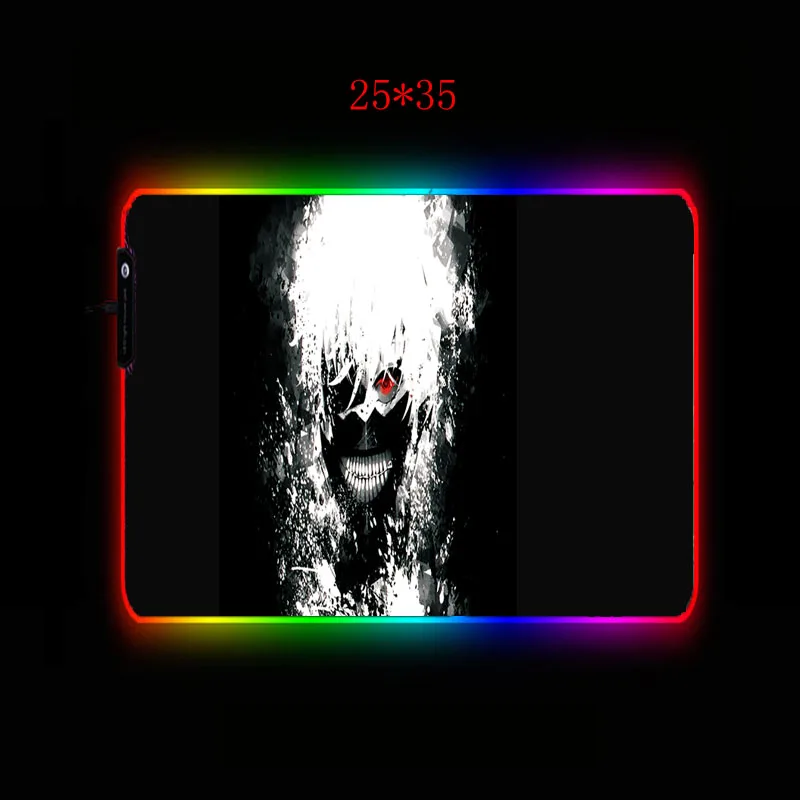 XGZ Tokyo Ghoul Large LED Light RGB Waterproof Gaming Mouse Pad USB Wired Gamer Anime Mousepad Mice Mat 7 Colors for Computer PC
XGZ Tokyo Ghoul Large LED Light RGB Waterproof Gaming Mouse Pad USB Wired Gamer Anime Mousepad Mice Mat 7 Colors for Computer PC