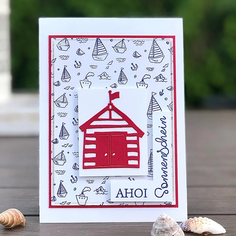 2pcs Seaside House Dies Metal Cutting Dies for Scrapbooking Dies Cut Dropshipping New 2021 Hot Selling Greeting Card Decorative
2pcs Seaside House Dies Metal Cutting Dies for Scrapbooking Dies Cut Dropshipping New 2021 Hot Selling Greeting Card Decorative