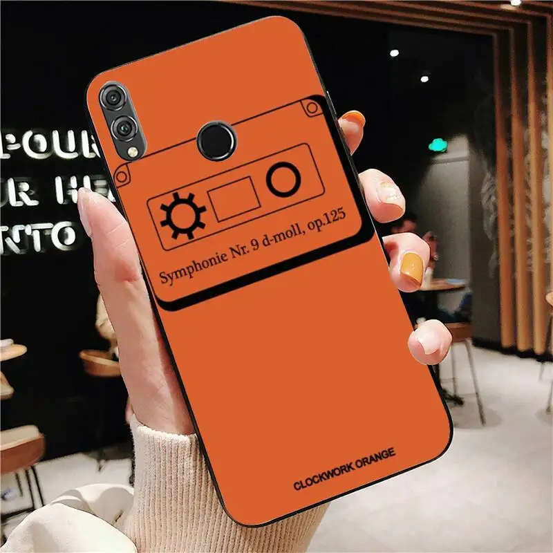 Заводной оранжевый чехол для телефона Huawei Honor 7A 8X 9 10 20 lite 10i 20i 7C 8C 5A 8A Play 9X pro Mate |