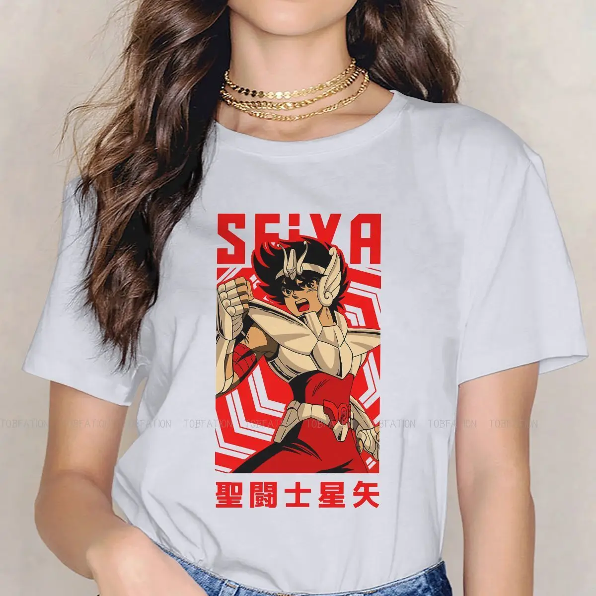 Футболка Saint Seiya женская оверсайз, топ с рисунком Рыцари зодиака, аниме Космо, Pegasus, кавайная футболка с рисунком, 4XL
Футболка Saint Seiya женская оверсайз, топ с рисунком Рыцари зодиака, аниме Космо, Pegasus, кавайная футболка с рисунком, 4XL