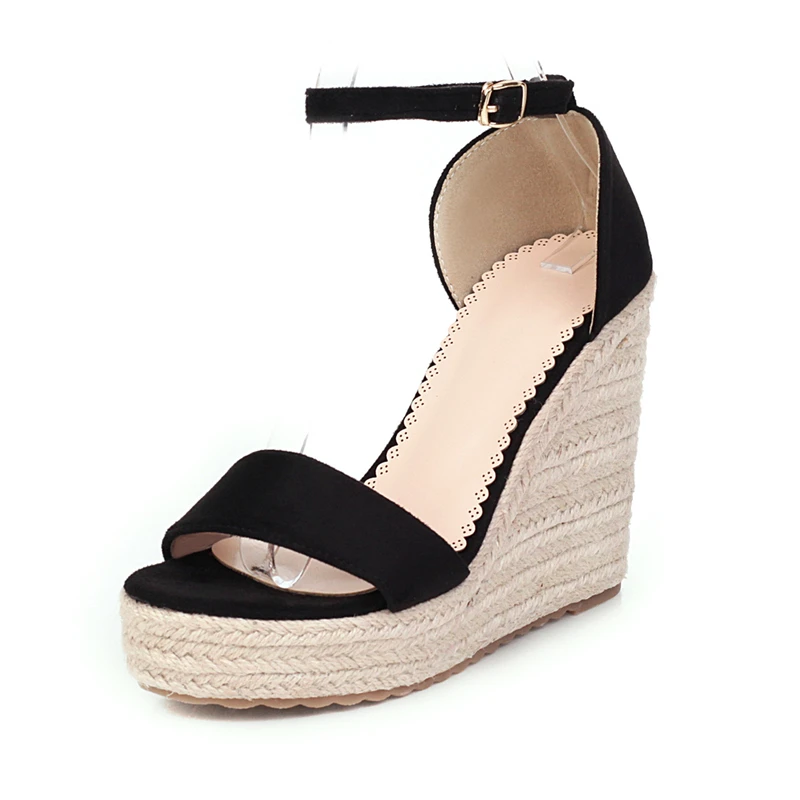 Fanyuan Summer Women Casual Sandals Spring Summer New Arrival Ankle Buckle Strap Wedges Sandals Fashion Concise Shoes Woman
Fanyuan Summer Women Casual Sandals Spring Summer New Arrival Ankle Buckle Strap Wedges Sandals Fashion Concise Shoes Woman