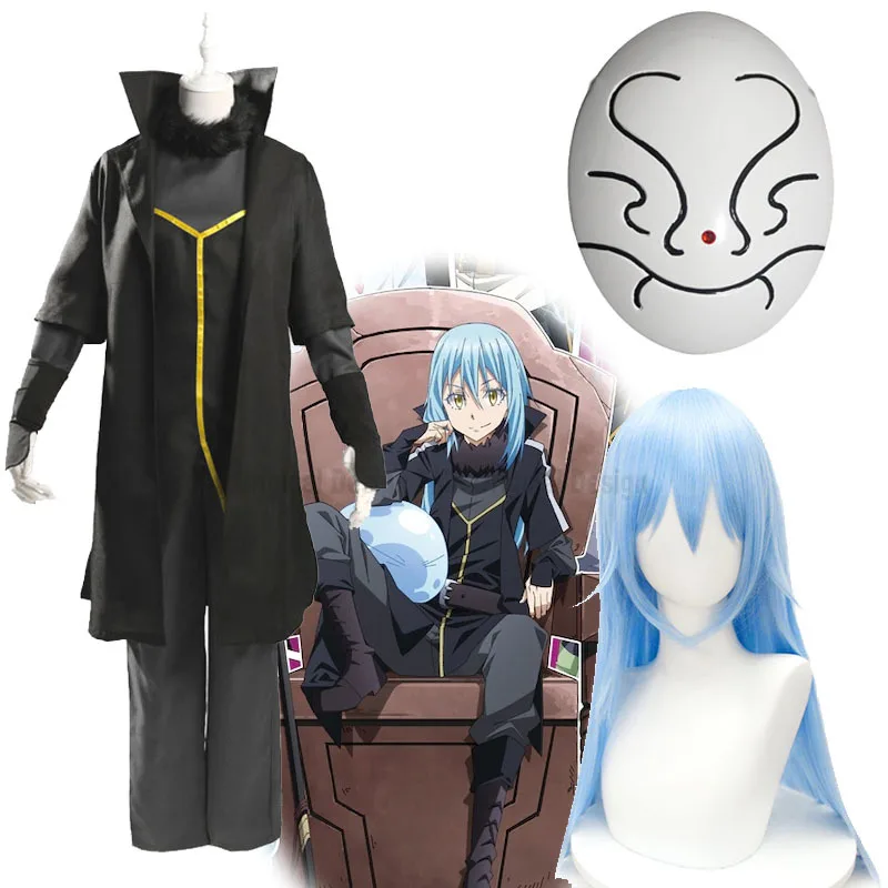 2021 Anime That Time I Got Reincarnated as a Slime Cosplay Costume Rimuru Tempest Costumes Adult Uniform Suit and Wig+Mask
2021 Anime That Time I Got Reincarnated as a Slime Cosplay Costume Rimuru Tempest Costumes Adult Uniform Suit and Wig+Mask