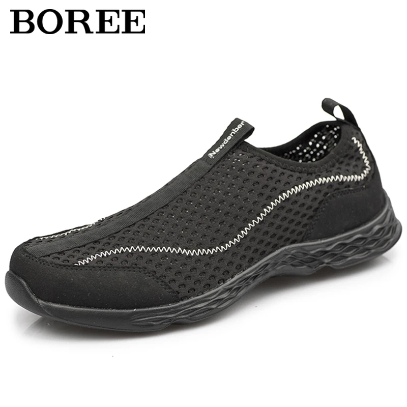 BOREE Men's Casual Shoes Summer Light Quick Dry Mesh Shoes Outdoor Beach Shoes Slip-on Loafers Breathable Footwear Large Size 50 
BOREE Men's Casual Shoes Summer Light Quick Dry Mesh Shoes Outdoor Beach Shoes Slip-on Loafers Breathable Footwear Large Size 50