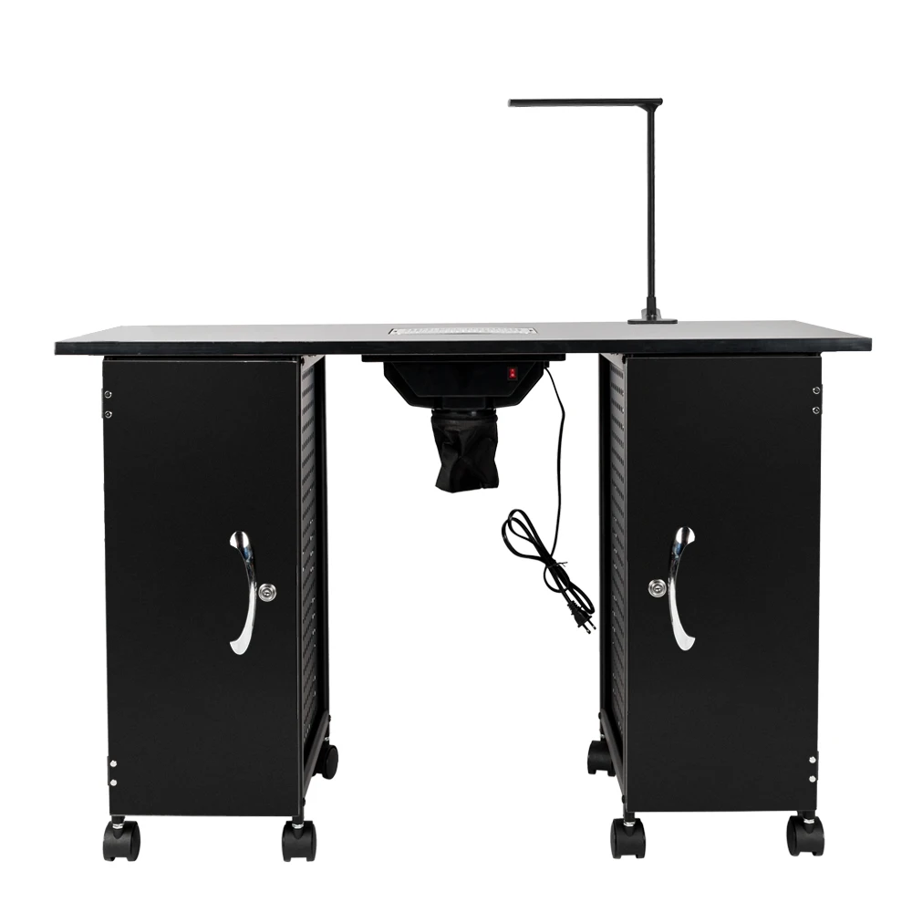 Two Styles Manicure Nail Table Station Nail Salon Furniture Iron Manicure Station Table with LED Lamp & Arm Rest
Two Styles Manicure Nail Table Station Nail Salon Furniture Iron Manicure Station Table with LED Lamp & Arm Rest