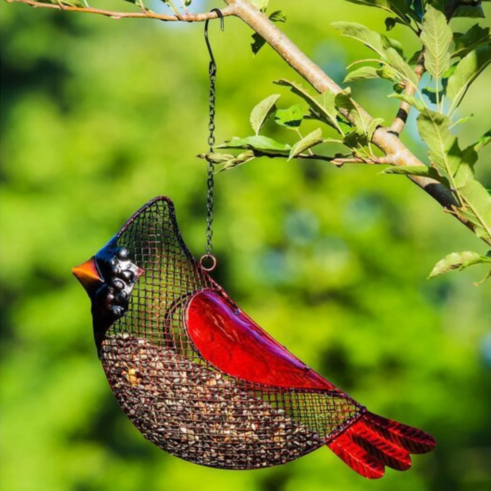 Hanging Wild Bird Seed Feeder Bird Shape Feeding Tool Garden Paddock Outdoor Decoration Pet Supplies Bird Tableware Bird Feeder
Hanging Wild Bird Seed Feeder Bird Shape Feeding Tool Garden Paddock Outdoor Decoration Pet Supplies Bird Tableware Bird Feeder