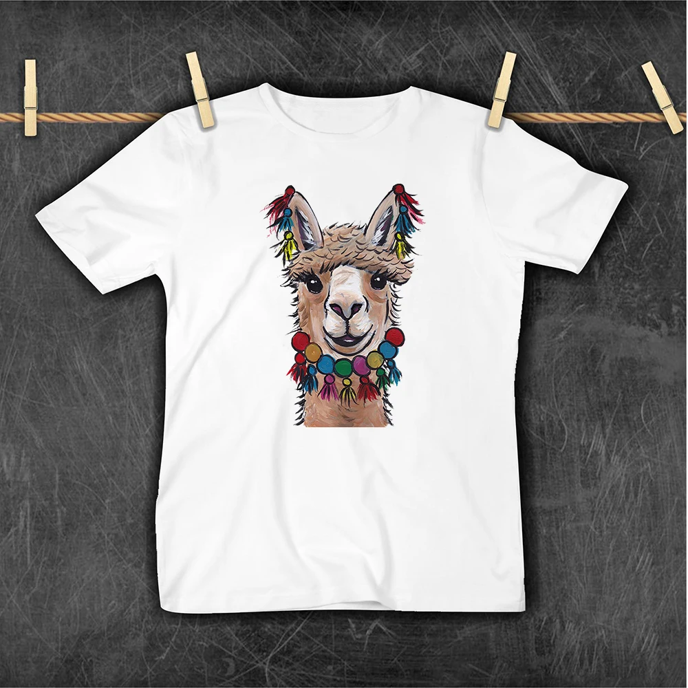 Cute Girls Aesthetic Clothes Alpaca Printed Cartoon T-shirt Summer High Quality Kids Tops Cozy Soft Baby T Shirt Child Camiseta
Cute Girls Aesthetic Clothes Alpaca Printed Cartoon T-shirt Summer High Quality Kids Tops Cozy Soft Baby T Shirt Child Camiseta