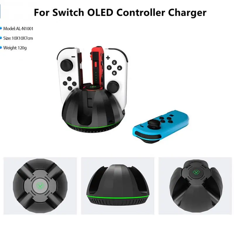 For Switch OLED Controller Charger Charging Dock Stand For Switch OLED Seat Charging OLED Fast Charging 4-in-1
For Switch OLED Controller Charger Charging Dock Stand For Switch OLED Seat Charging OLED Fast Charging 4-in-1