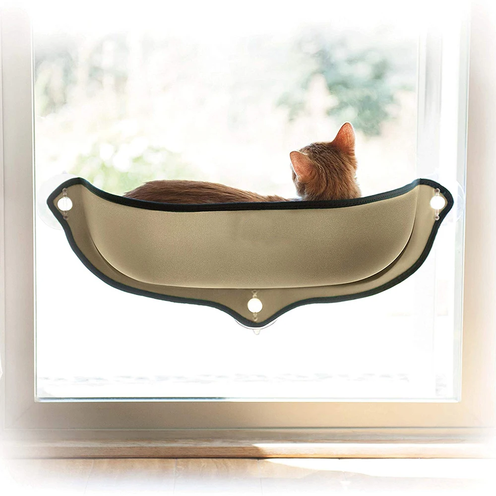 Cat Hammock Bed Window Mounted Lounger Sunbath Cat Window Perches For Pet Cats Rest Comfortable House Cage Ferret Soft And
Cat Hammock Bed Window Mounted Lounger Sunbath Cat Window Perches For Pet Cats Rest Comfortable House Cage Ferret Soft And