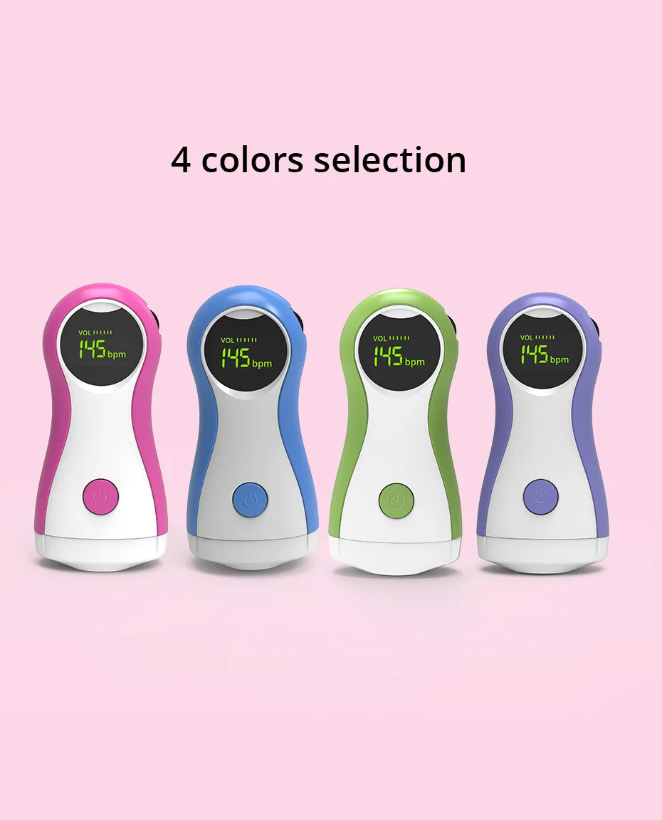 Fetal Doppler Baby Monitor Ultrasound Fetus Sonar Sound Heart Rate Detector Household For Pregnant 2.5MHz No Radiation
Fetal Doppler Baby Monitor Ultrasound Fetus Sonar Sound Heart Rate Detector Household For Pregnant 2.5MHz No Radiation