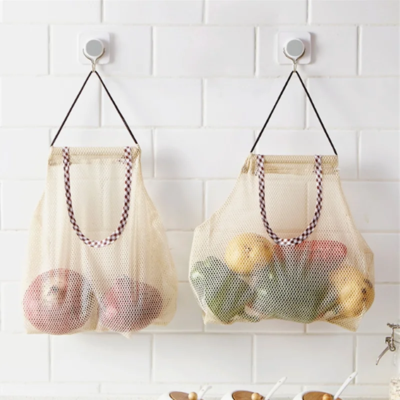 Reusable Grocery Produce Bags Polyester Mesh Market String Net Storage Bag Kitchen Fruits Vegetables Hanging Bag Home Storage
Reusable Grocery Produce Bags Polyester Mesh Market String Net Storage Bag Kitchen Fruits Vegetables Hanging Bag Home Storage