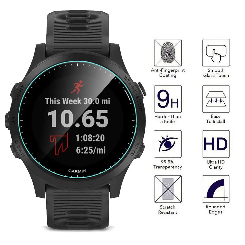 1/3/5 шт. Новинка Закаленное стекло Защитная пленка для экрана Garmin Forerunner 45