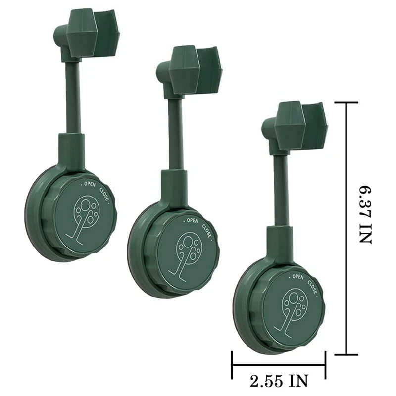 Shower Head Holder, 360 Adjustable Rotatable Shower Bracket, No-Punching Wall Mounted Shower Rack for Bathroom (3 PCS)
Shower Head Holder, 360 Adjustable Rotatable Shower Bracket, No-Punching Wall Mounted Shower Rack for Bathroom (3 PCS)