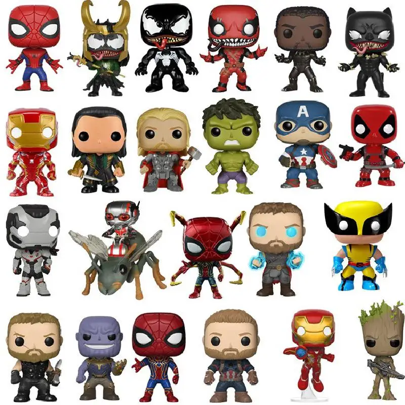 The Avengers Iron Man Hulk Thor Marvel Superhero Anime Cartoons Cute Action Figure Modle Kawaill Dolls Toys Gift For children's
The Avengers Iron Man Hulk Thor Marvel Superhero Anime Cartoons Cute Action Figure Modle Kawaill Dolls Toys Gift For children's