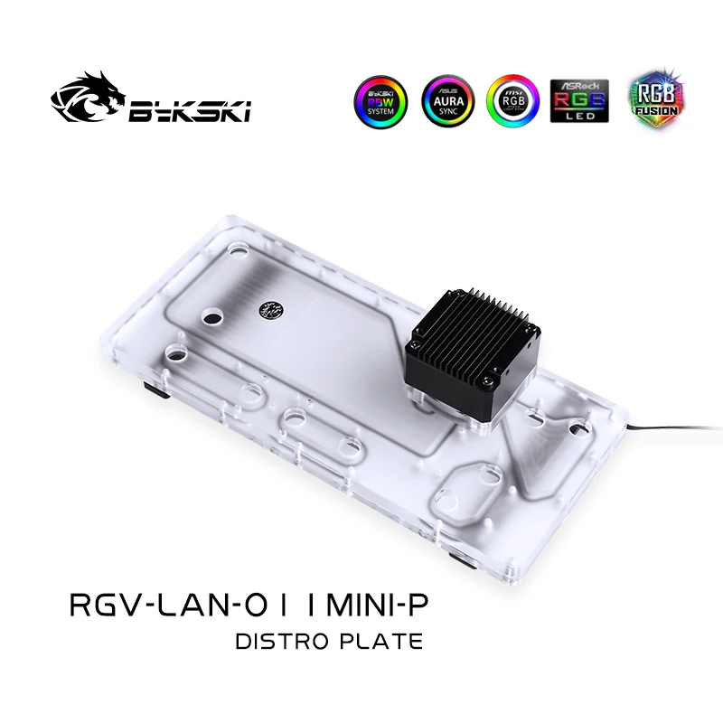 Bykski Acrylic Distro Board For LIANLI O11 MINI Computer Case Double 360MM Radiator Tube Design ,RGV-LAN-O11MINI-P
Bykski Acrylic Distro Board For LIANLI O11 MINI Computer Case Double 360MM Radiator Tube Design ,RGV-LAN-O11MINI-P