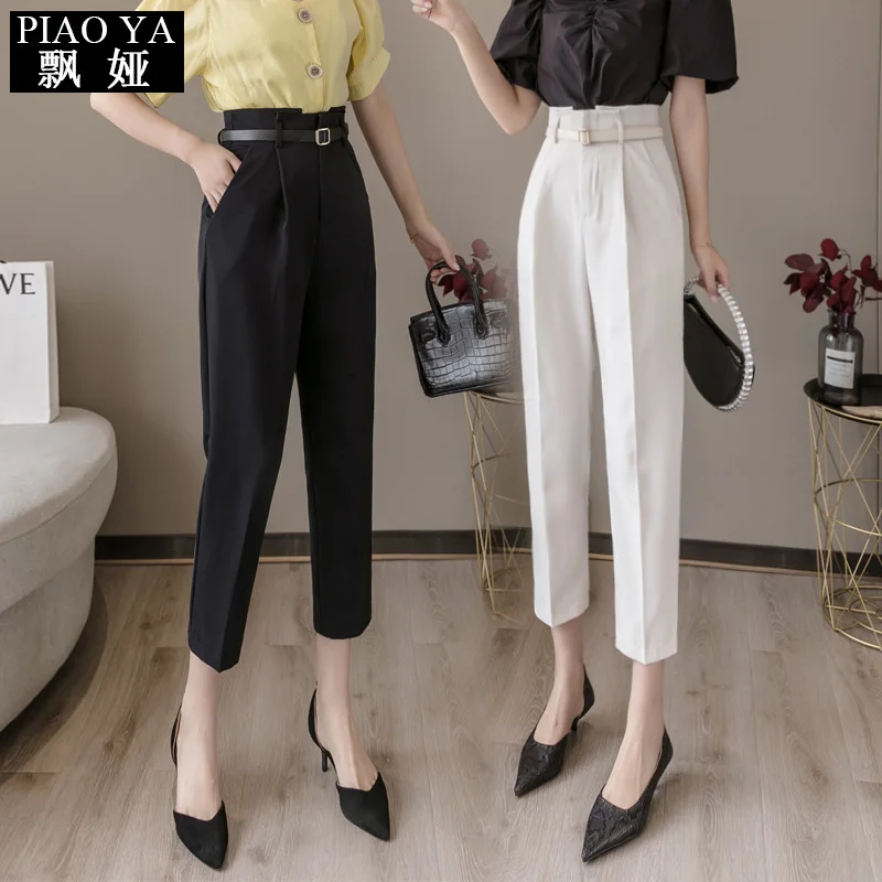 Женские штаны с высокой талией, брюки с отложным воротником для профессиональных работников, костюм из девяти точек для женщин, лето 2020
Женские штаны с высокой талией, брюки с отложным воротником для профессиональных работников, костюм из девяти точек для женщин, лето 2020