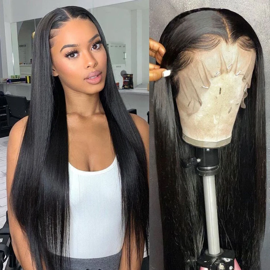 13x1 T Part Lace Wigs 28 Inch Peruvian Straight Human Hair Lace Wigs 150% Density Remy Pre Plucked Bleached Knots Wigs FEELME
13x1 T Part Lace Wigs 28 Inch Peruvian Straight Human Hair Lace Wigs 150% Density Remy Pre Plucked Bleached Knots Wigs FEELME