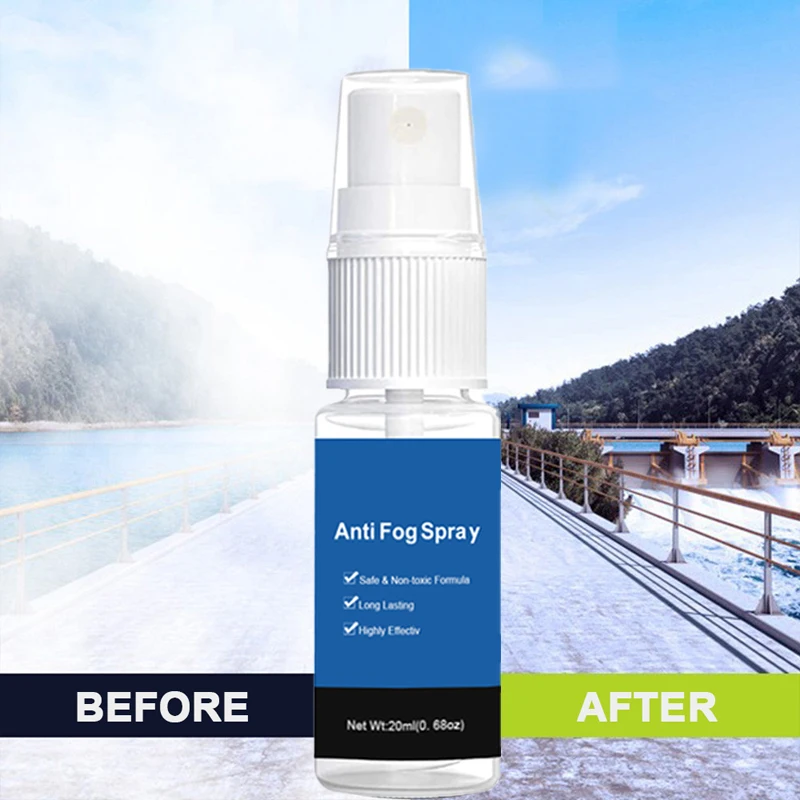 20ML Anti-Fog Spray Clear Vision Water Repellent Eyeglass Lens Cleaner Car Windscreen Auto Glass Goggles Long Lasting Defogger
20ML Anti-Fog Spray Clear Vision Water Repellent Eyeglass Lens Cleaner Car Windscreen Auto Glass Goggles Long Lasting Defogger