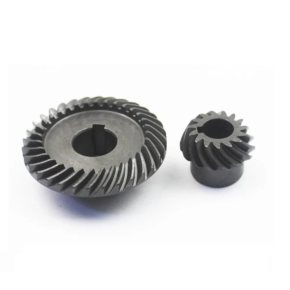 2PCS Ring Gear Pinion Spiral Bevel Gear Set For 125/150 Angle Grinder Grinders Power Tool Replacement Accessories
2PCS Ring Gear Pinion Spiral Bevel Gear Set For 125/150 Angle Grinder Grinders Power Tool Replacement Accessories