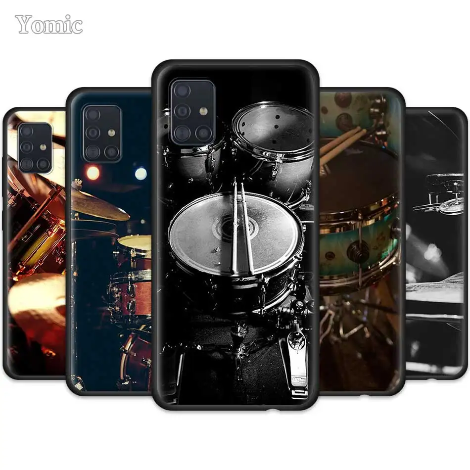 For Samsung Galaxy A51 A50 A71 A70 A42 A10 A20e A30 A40 A31 A21s A41 A01 Soft Phone Case Musical Instrument Drum TPU Black Cover
For Samsung Galaxy A51 A50 A71 A70 A42 A10 A20e A30 A40 A31 A21s A41 A01 Soft Phone Case Musical Instrument Drum TPU Black Cover