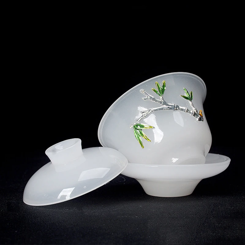 Enamel color tea set Coloured glaze teacup Jade porcelain teapot Porcelain Drinkware Ceramic Glass tea cup packing with gift box
Enamel color tea set Coloured glaze teacup Jade porcelain teapot Porcelain Drinkware Ceramic Glass tea cup packing with gift box