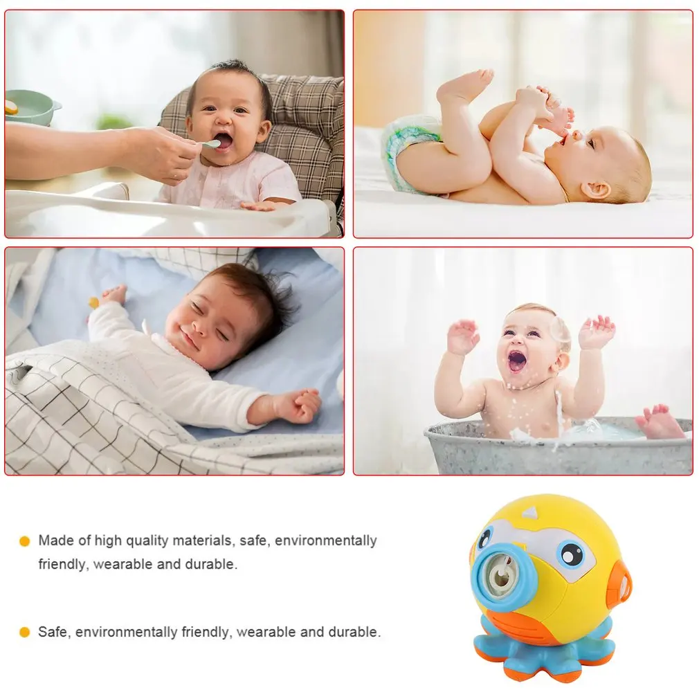 Automatic Octopus Bubble Machine Outdoor Children Cartoon Bubble Machine Child-friendly And Portable With Light And Music
Automatic Octopus Bubble Machine Outdoor Children Cartoon Bubble Machine Child-friendly And Portable With Light And Music