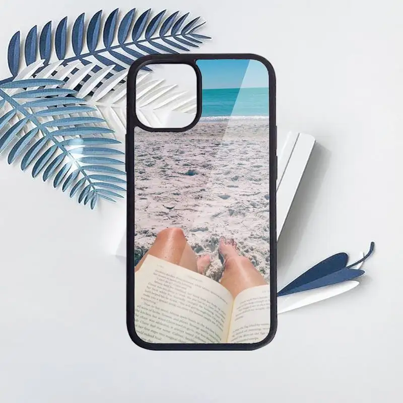 book reading beach Phone Case for iPhone 11 12 pro XS MAX 8 7 6 6S Plus X 5S SE 2020 XR Hard PC
book reading beach Phone Case for iPhone 11 12 pro XS MAX 8 7 6 6S Plus X 5S SE 2020 XR Hard PC