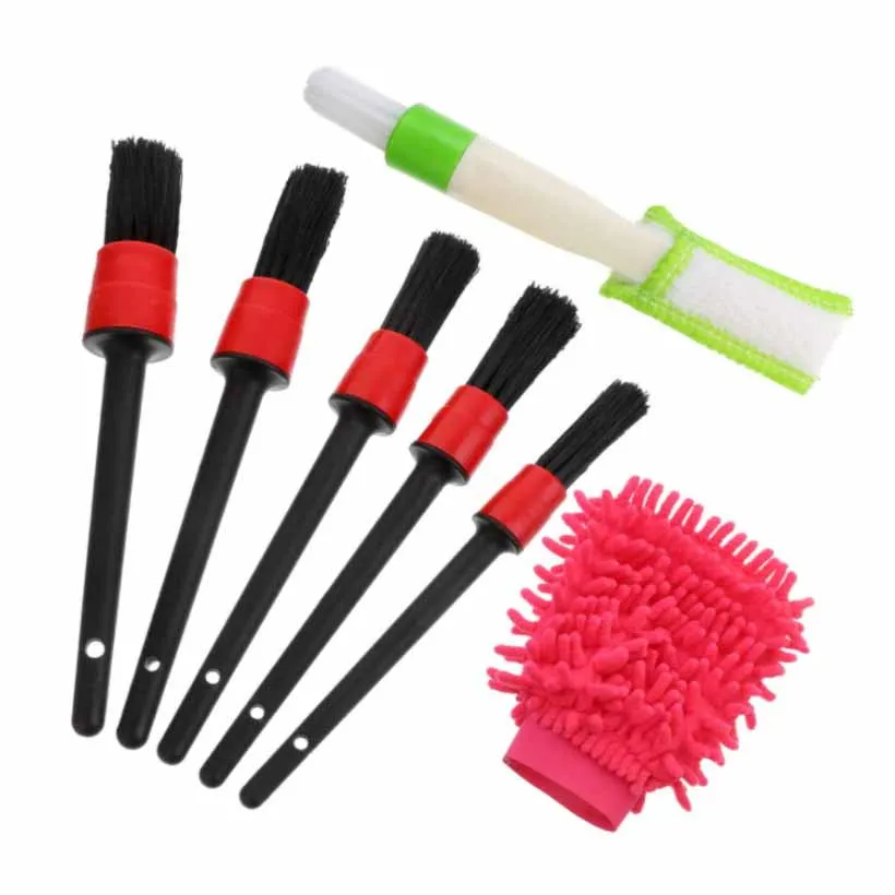 7-Piece Set Of Car Beauty Details Brush Air Conditioning Air Outlet Brush Blue Car Wash Gloves Household Dirt Removal Brush
7-Piece Set Of Car Beauty Details Brush Air Conditioning Air Outlet Brush Blue Car Wash Gloves Household Dirt Removal Brush