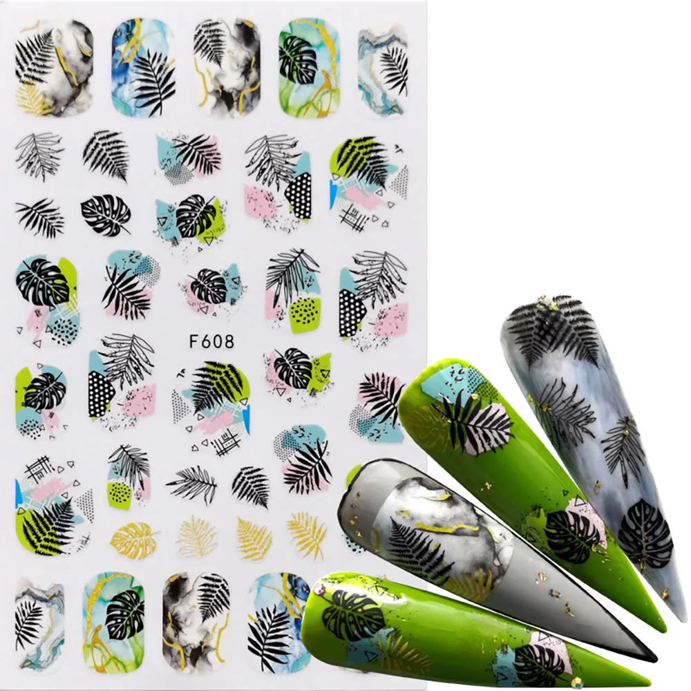 Coconut Tree Shape Nail Stickers Colorful Leaf Everything For Manicure Adhesive Decal Flowers Nails Stickers For Nails
Coconut Tree Shape Nail Stickers Colorful Leaf Everything For Manicure Adhesive Decal Flowers Nails Stickers For Nails