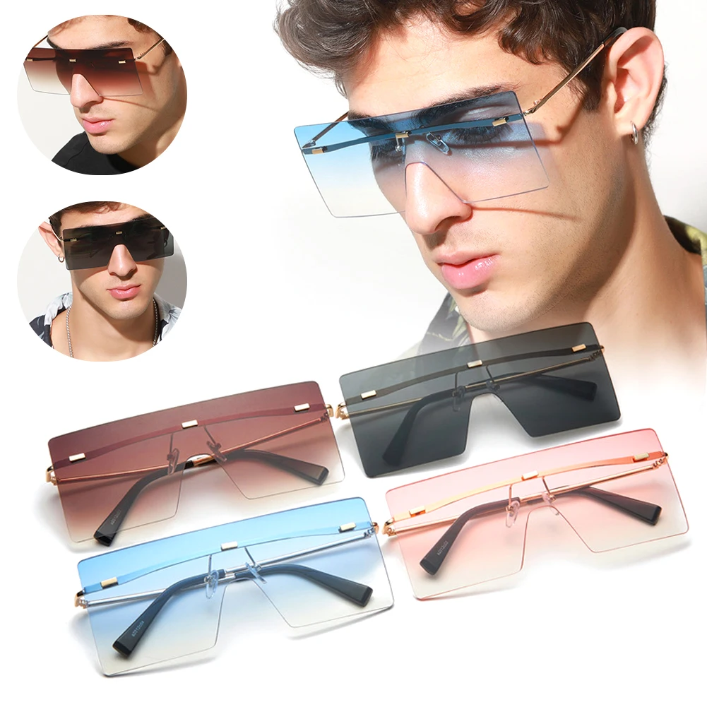 Sunglasses Outdoor Sun Protection Rimless Sunglasses Rectangular Lenes for Men and Women,for Fishing Camping Hiking,Driving
Sunglasses Outdoor Sun Protection Rimless Sunglasses Rectangular Lenes for Men and Women,for Fishing Camping Hiking,Driving