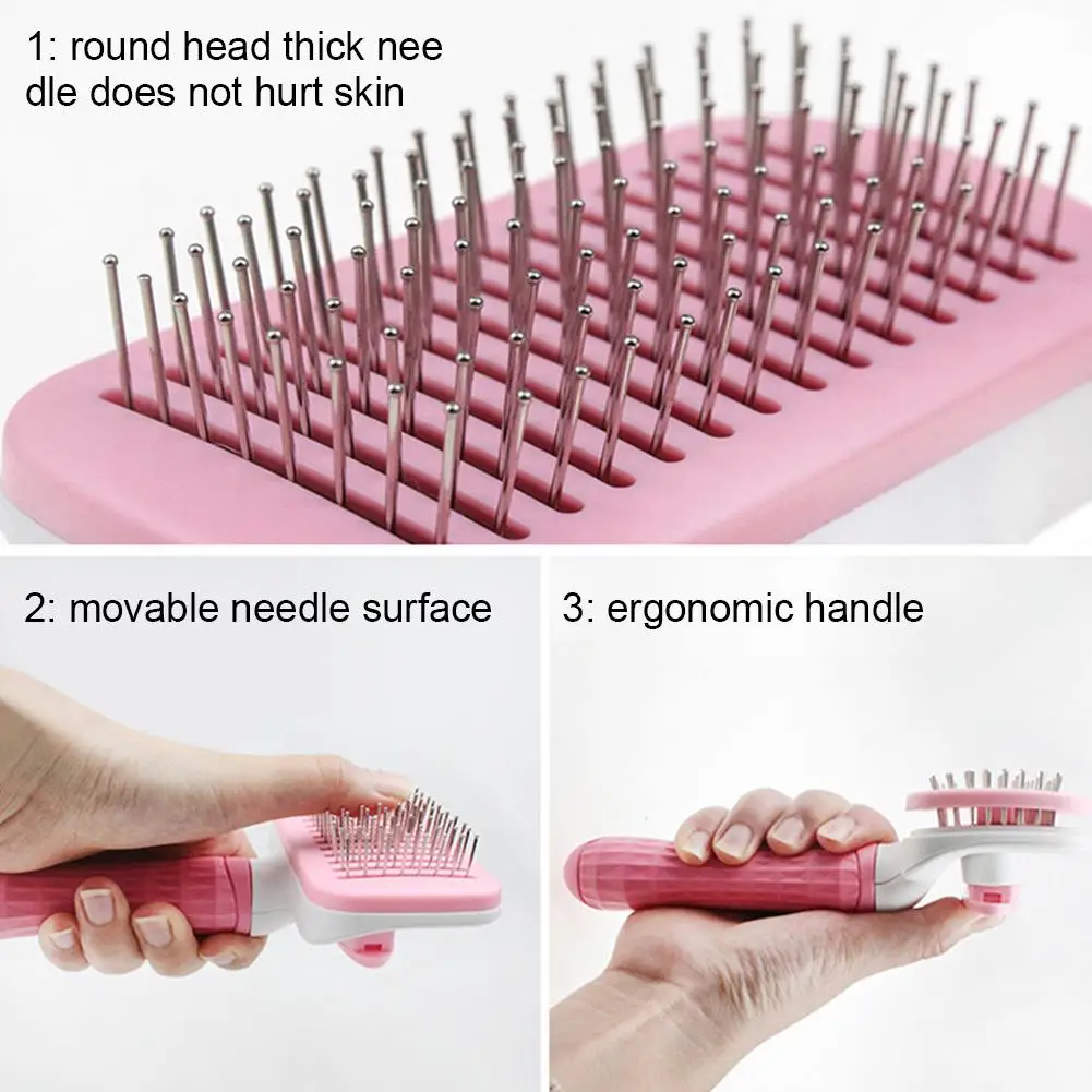 Pet Dog Cat Hair Fur Brush Rake Grooming Shedding Trimmer Needle Comb Tools
Pet Dog Cat Hair Fur Brush Rake Grooming Shedding Trimmer Needle Comb Tools