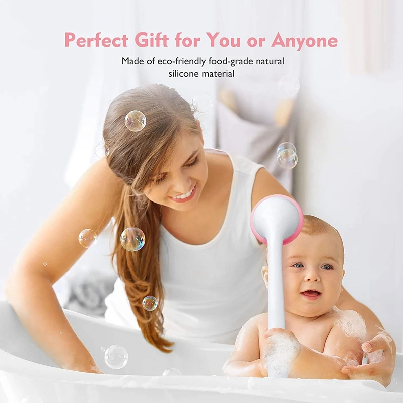 Back Scrubber for Shower Soft Silicone Body Scrubber Bath Body Brush with Non-Slip Long Handle
Back Scrubber for Shower Soft Silicone Body Scrubber Bath Body Brush with Non-Slip Long Handle