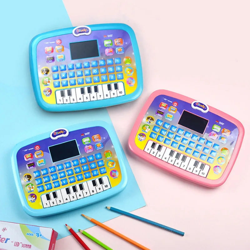 Детская обучающая машина дешевая клавиатура с алфавитом пение песен игрушечный