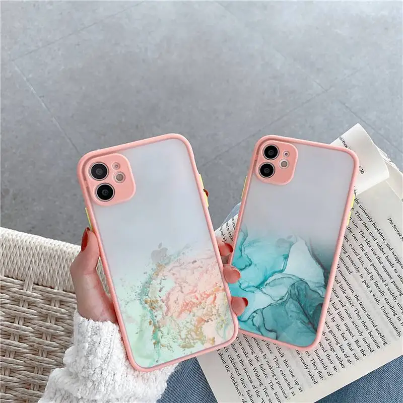 Marble Gradient sea ocean wave Phone Case For iPhone 12 11 Mini Pro XR XS Max 7 8 Plus X Matte transparent Pink Back Cover
Marble Gradient sea ocean wave Phone Case For iPhone 12 11 Mini Pro XR XS Max 7 8 Plus X Matte transparent Pink Back Cover