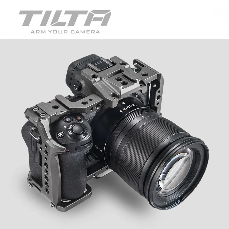 Tilta Z6 Camera Cage Rig for NIKON Z6 Z7 DSLR Camera Accessories TA-T02-FCC-G Full Cage
Tilta Z6 Camera Cage Rig for NIKON Z6 Z7 DSLR Camera Accessories TA-T02-FCC-G Full Cage