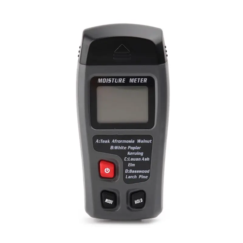 EMT01 двухконтактный цифровой измеритель влажности древесины 0-99.9% тестер влажности древесины с ЖК-дисплеем N1HF
EMT01 двухконтактный цифровой измеритель влажности древесины 0-99.9% тестер влажности древесины с ЖК-дисплеем N1HF