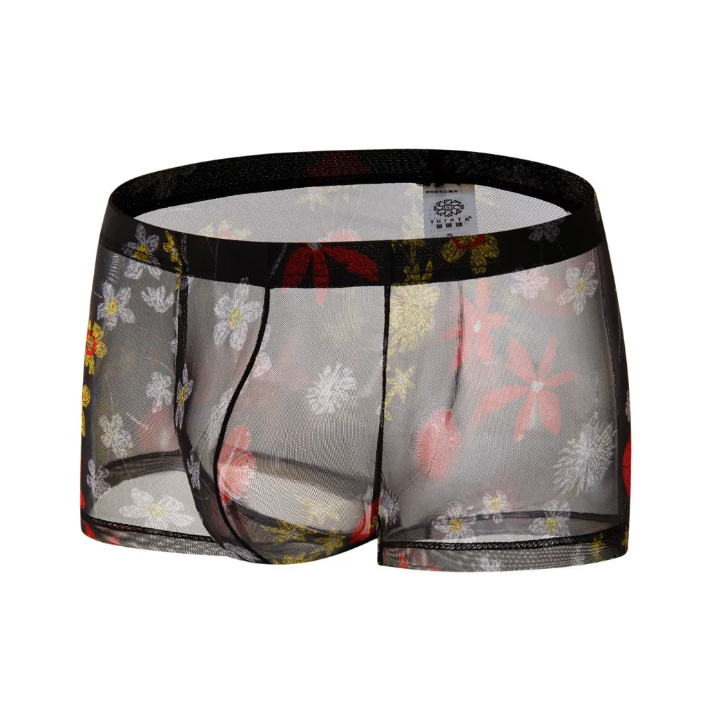 Men's Transparent Boxer Underwear Sexy Seamless Mesh Slips Underwear See Through Erotic Underpants Homme Panties Boxer Shorts#FS
Men's Transparent Boxer Underwear Sexy Seamless Mesh Slips Underwear See Through Erotic Underpants Homme Panties Boxer Shorts#FS