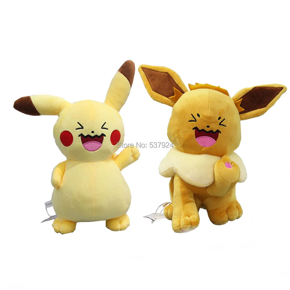 Новинка плюшевая кукла Pika 2 вида 12 дюймов 30 см|Персонажи мультфильмов и кино| |
