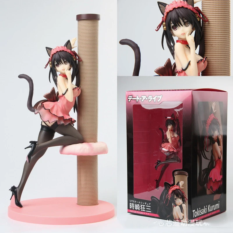 Anime Date A Live Tokisaki Kurumi Pajamas Cat Ears Headband Sexy Girl Cake Car Model Figure Decoration Collection Kid Gift Toy
Anime Date A Live Tokisaki Kurumi Pajamas Cat Ears Headband Sexy Girl Cake Car Model Figure Decoration Collection Kid Gift Toy