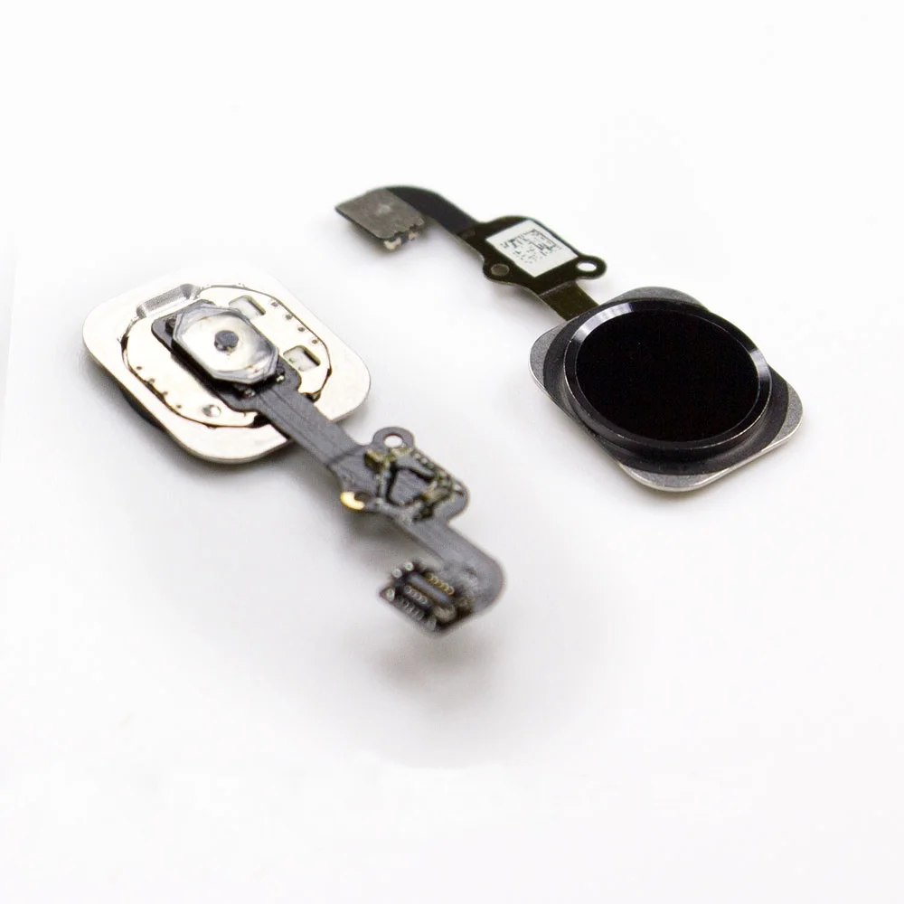 1 шт. кнопка домой с гибким кабелем для iPhone 4 4S 5 5c 5S 6 Plus 6s шлейф мобильного телефона
