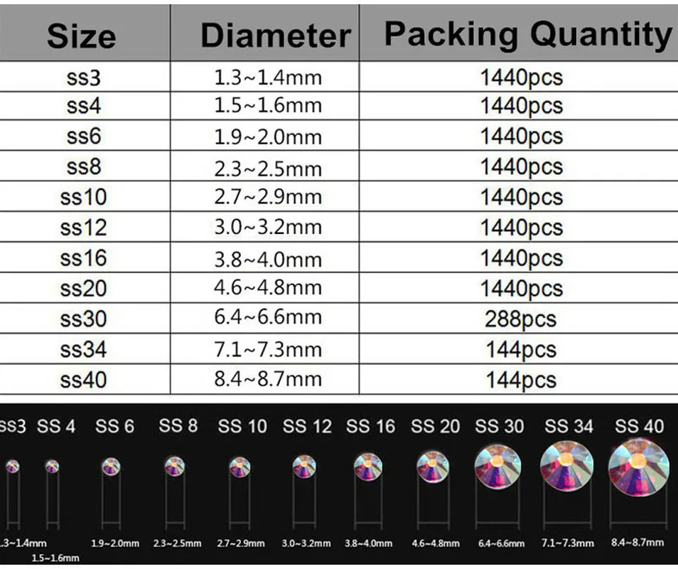 10 Grids 7500Pcs Colorful Crystal Nail Art Rhinestones Acrylic Nail Stones Beads Studs Flat Back Shiny Tips Nail Art Decorations
10 Grids 7500Pcs Colorful Crystal Nail Art Rhinestones Acrylic Nail Stones Beads Studs Flat Back Shiny Tips Nail Art Decorations