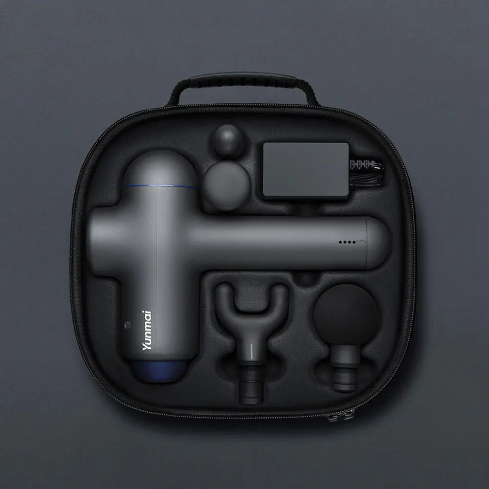 Yunmai Handheld Deep Fascia Massager Rechargeable Muscle Massage 4 Heads Electric Massager 3-gears Adjustable, 45dB Noise
Yunmai Handheld Deep Fascia Massager Rechargeable Muscle Massage 4 Heads Electric Massager 3-gears Adjustable, 45dB Noise