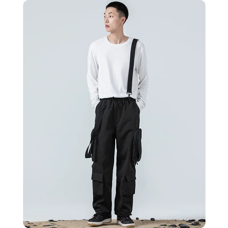 spring autumn overalls Full Length Cargo Pants Multi Pocket Safari Style Men's clothes Harajuku Hiphop rompers Jogger oversized
spring autumn overalls Full Length Cargo Pants Multi Pocket Safari Style Men's clothes Harajuku Hiphop rompers Jogger oversized