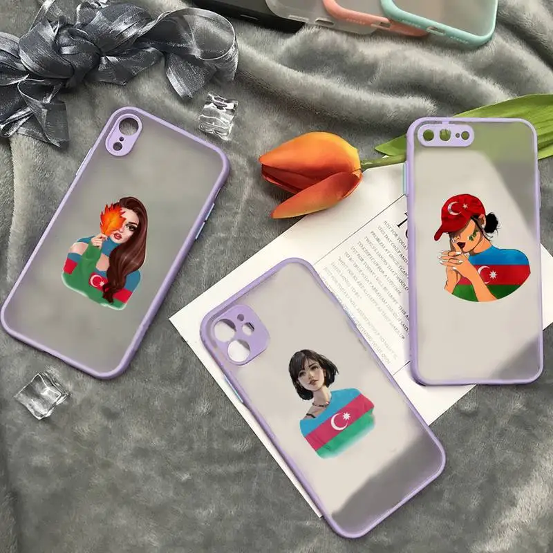 Azerbaijan buta flag fashion girl Phone Case matte transparent For iphone 7 8 11 12 13 plus mini x xs xr pro max cover
Azerbaijan buta flag fashion girl Phone Case matte transparent For iphone 7 8 11 12 13 plus mini x xs xr pro max cover